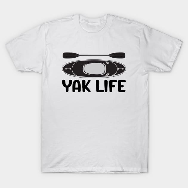 Kayak Life Kayaking and Paddling T-Shirt by reedae